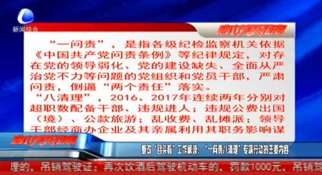 整改“回頭看”工作解讀：“一問責(zé)八清理”專項(xiàng)行動(dòng)的主要內(nèi)容