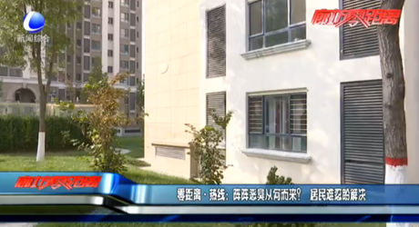零距離·熱線(xiàn)：陣陣惡臭從何而來(lái)？居民難忍盼解決