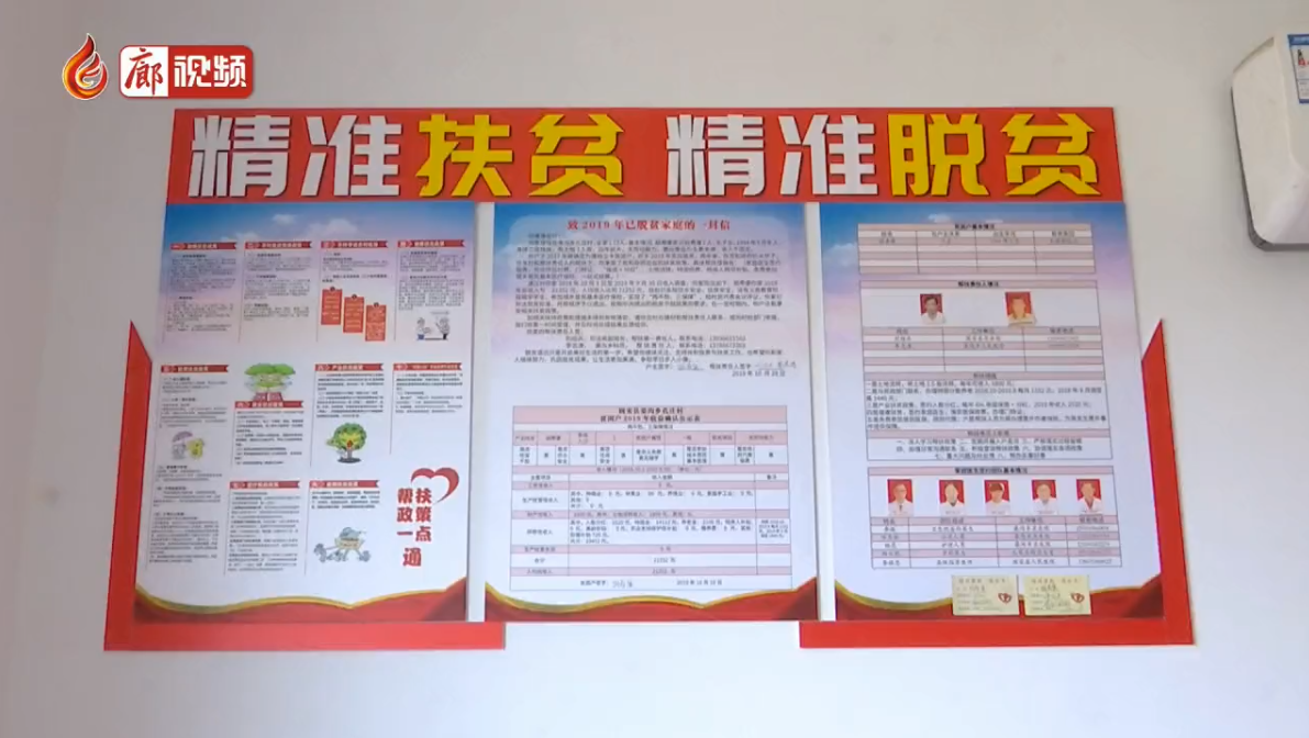 廊視頻|固安縣：夯實幫扶措施實現精準脫貧