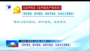 《學(xué)好黨史、新中國(guó)史、改革開(kāi)放史、社會(huì)主義發(fā)展史》