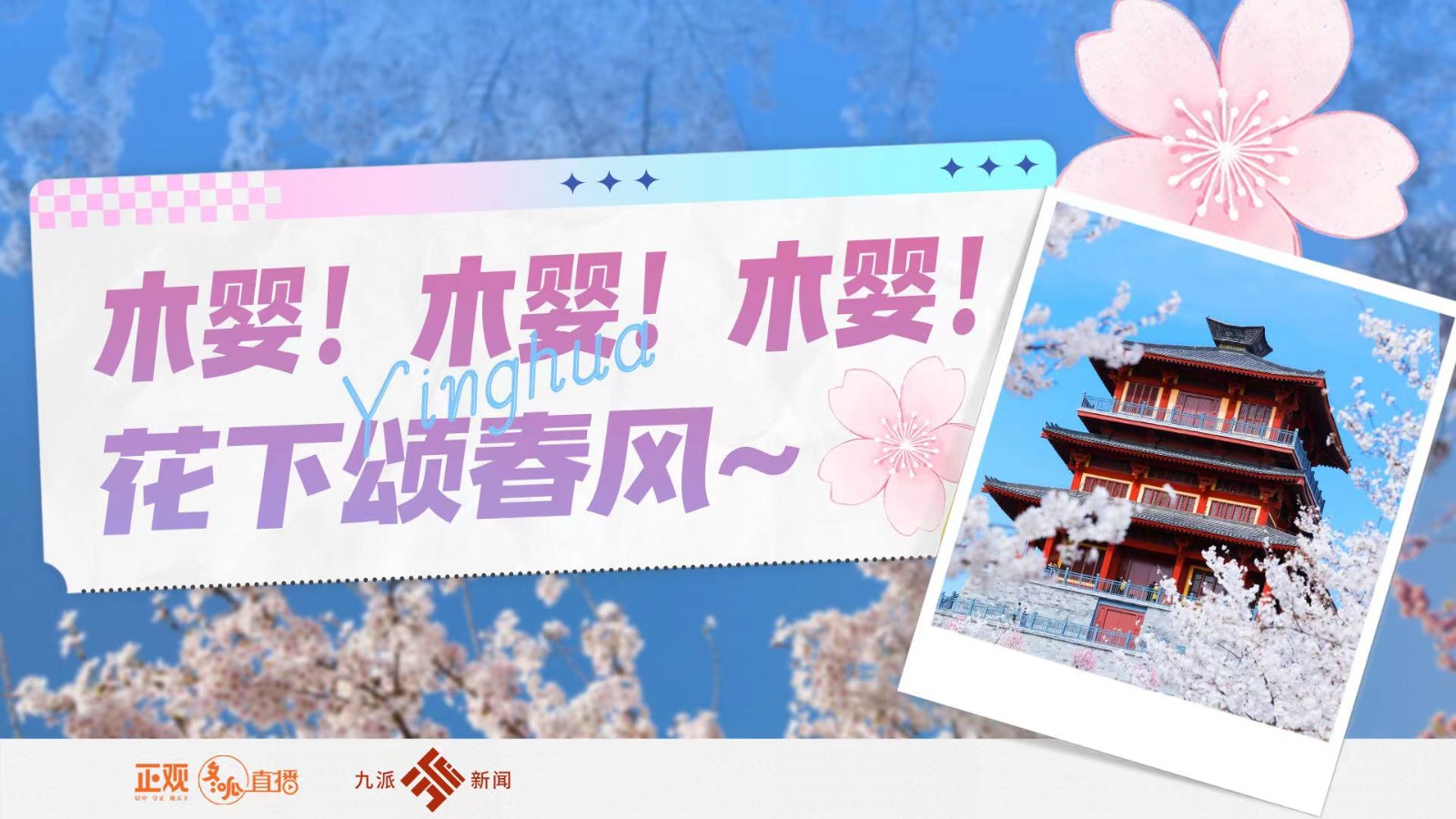 木嬰！木嬰！木嬰！花下頌春風~