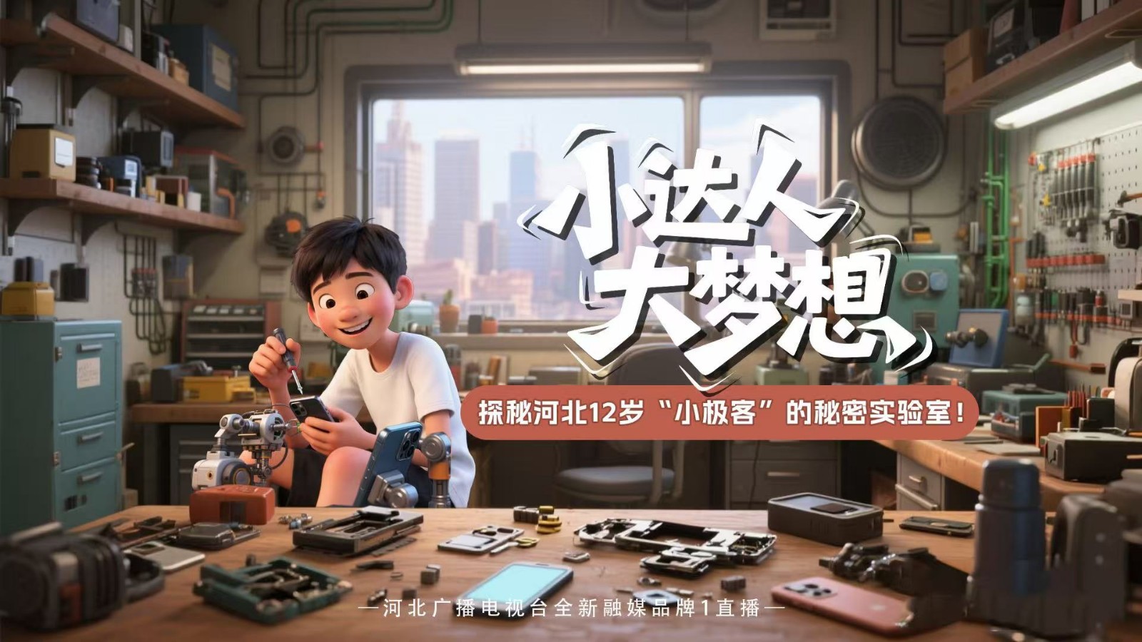 探訪！沉迷維修事業(yè)的小孩哥 走進(jìn)12歲少年極客造夢(mèng)實(shí)驗(yàn)室